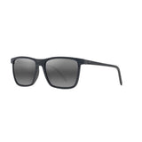 Maui Jim One Way Unisex Gray Stripe Frame Neutral Gray Lens Polarized Sunglasses