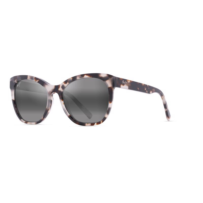 Maui Jim Alulu Women's White Tokyo Tortoise Frame Neutral Grey Lens Polarized Sunglasses