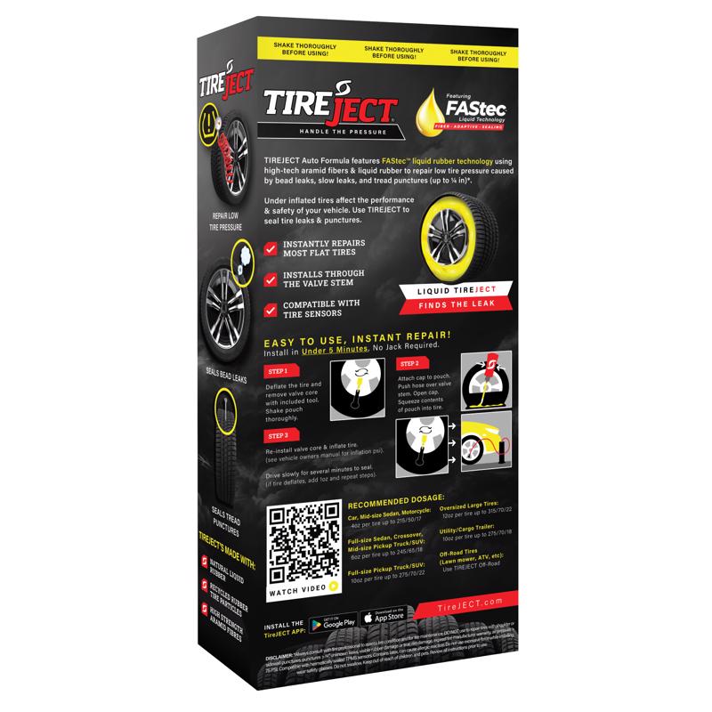 TireJECT FAStec Tire Sealant 10 oz