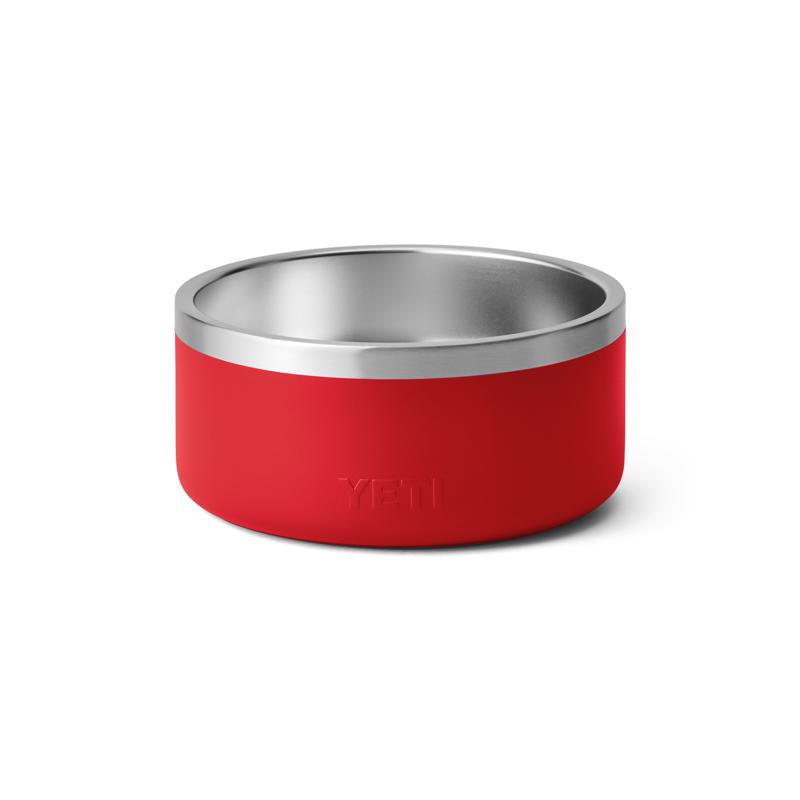 YETI Boomer Rescue Red Stainless Steel 4 cups Pet Bowl