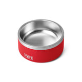 YETI Boomer Rescue Red Stainless Steel 4 cups Pet Bowl