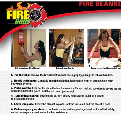 FireGone Fire Blanket For Household