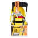 Keeper KwikFeed 2 in. W X 27 ft. L Yellow Ratchet Tie Down 3333 lb 1 pk