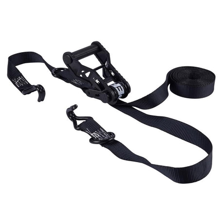 Keeper Extreme Webbing 1.25 in. W X 16 ft. L Black Ratchet Tie Down 1000 lb 2 pk