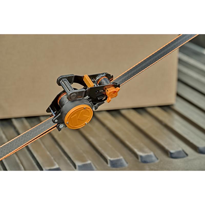 Keeper 1 in. W X 10 ft. L Gray Retractable Ratchet 500 lb 2 pk