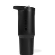 Hydrojug 32 oz Black Sports Water Bottle w/Straw