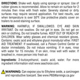 Seachoice Hull Cleaner Liquid 32 oz