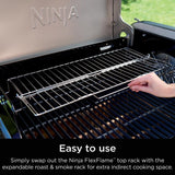 Ninja Stainless Steel Grill Rack 15 lb 24.33 in. L X 9.65 in. W 1 pk