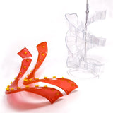 Cascade Hummingbird 23.5 fl. oz. Polypropylene DNA Amethyst Nectar Bird Feeder 32 ports