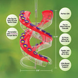 Cascade Hummingbird 23.5 fl. oz. Polypropylene DNA Amethyst Nectar Bird Feeder 32 ports