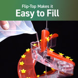 Cascade Hummingbird 23.5 fl. oz. Polypropylene DNA Amethyst Nectar Bird Feeder 32 ports