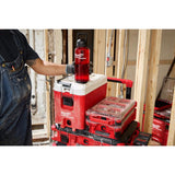 Milwaukee Packout 48 oz Red BPA Free Bottle with Chug Cap