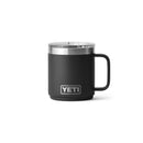 YETI Rambler 10 oz Black BPA Free Ceramic Lined Stackable Mug with MagSlider Lid