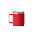 YETI Rambler 10 oz Rescue Red BPA Free Ceramic Lined Stackable Mug with MagSlider Lid