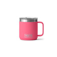 YETI Rambler 10 oz Tropical Pink BPA Free Ceramic Lined Stackable Mug with MagSlider Lid