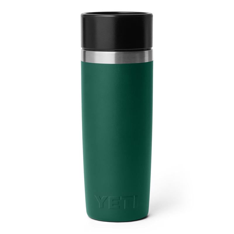 YETI Rambler 16 oz Black Forest Green BPA Free Travel Bottle