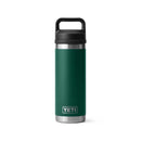 YETI Rambler 18 oz Black Forest Green BPA Free Bottle with Chug Cap