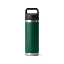 YETI Rambler 18 oz Black Forest Green BPA Free Bottle with Chug Cap