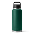 YETI Rambler 46 oz Black Forest Green BPA Free Bottle with Chug Cap