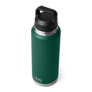 YETI Rambler 46 oz Black Forest Green BPA Free Bottle with Chug Cap