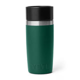 YETI Rambler 12 oz Black Forest Green BPA Free Bottle with Hotshot Cap