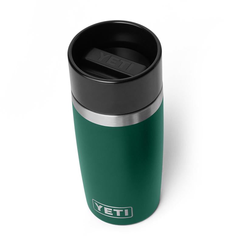 YETI Rambler 12 oz Black Forest Green BPA Free Bottle with Hotshot Cap