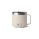 YETI Rambler 14 oz Cape Taupe BPA Free Ceramic Lined Stackable Mug with MagSlider Lid