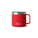 YETI Rambler 14 oz Rescue Red BPA Free Ceramic Lined Stackable Mug with MagSlider Lid