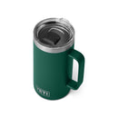 YETI Rambler 24 oz Black Forest Green BPA Free Mug with MagSlider Lid
