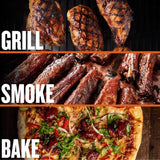 Traeger Westwood Westwood Wood Pellet WiFi Grill and Smoker Black/Silver