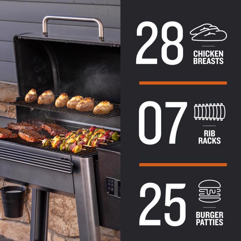Traeger Westwood XL Wood Pellet WiFi Grill and Smoker Black/Silver