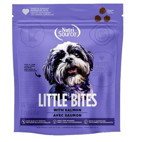 NutriSource Salmon Treats For Dogs 6 oz 1 pk