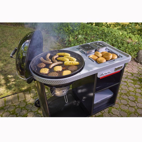 Weber 22 in. Performer Premium Charcoal Grill Black