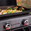 Blackstone 2 Burner Liquid Propane Tabletop Outdoor Griddle Black/Silver
