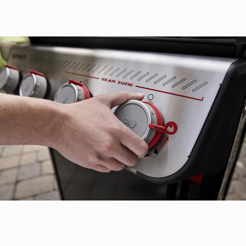 Weber Spirit E-425C 4 Burner Liquid Propane Grill Black