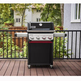 Weber Spirit E-425C 4 Burner Natural Gas Grill Black