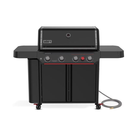 Weber Genesis E-430 Stealth 4 Burner Natural Gas Grill Black