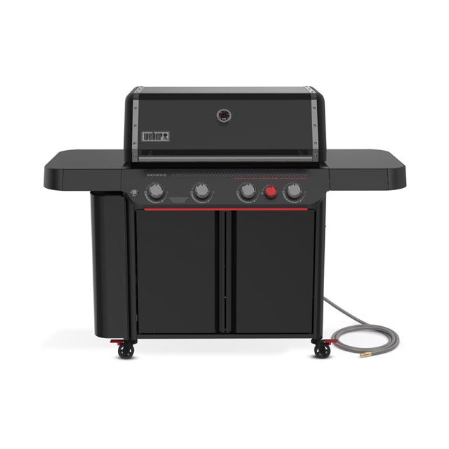 Weber Genesis E-430 Stealth 4 Burner Natural Gas Grill Black