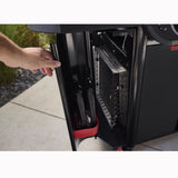 Weber Genesis E-430 Stealth 4 Burner Natural Gas Grill Black