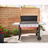 Weber 36" Slate 4 Burner Liquid Propane Outdoor Griddle Black