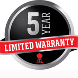 Weber 36" Slate 4 Burner Liquid Propane Outdoor Griddle Black