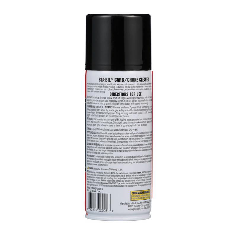 STA-BIL Carburetor and Choke Cleaner 12 oz