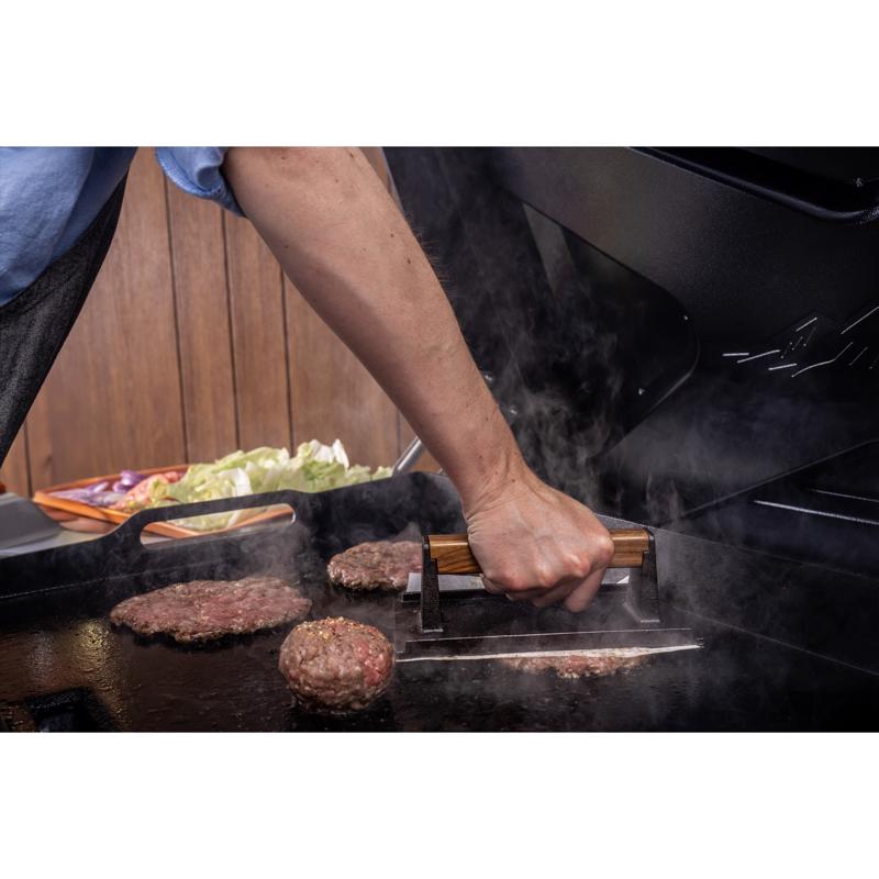 Traeger Stainless Steel Burger Press 4 in. L X 3.25 in. W
