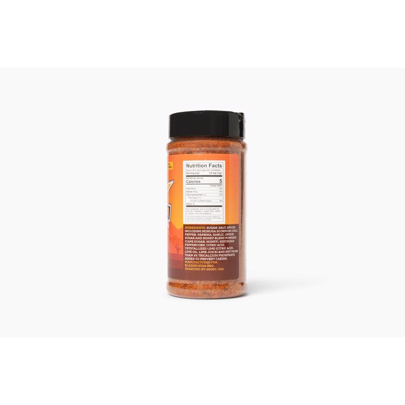Blazing Star Scorpion Bar-B-Q Rub/Seasoning 13.8 oz