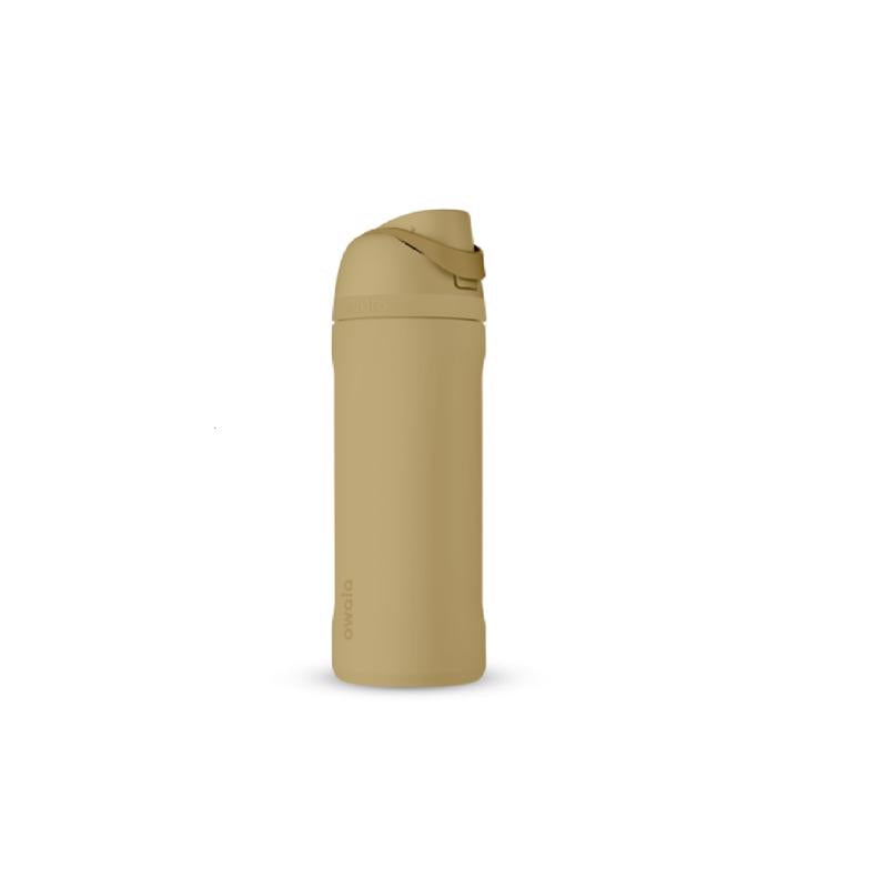 Owala FreeSip 32 fl. oz. Tan BPA Free FreeSip Insulated Water Bottle