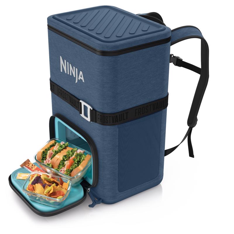 SharkNinja Blue 36 cans Backpack Cooler