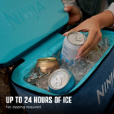 SharkNinja Blue 36 cans Backpack Cooler