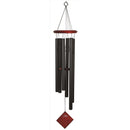 WIND CHIME AL/WD BLK 37"