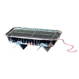 Pull Start Fire 13 in. Charcoal Disposable Grill Silver