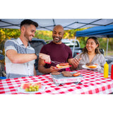 Pull Start Fire 13 in. Charcoal Disposable Grill Silver